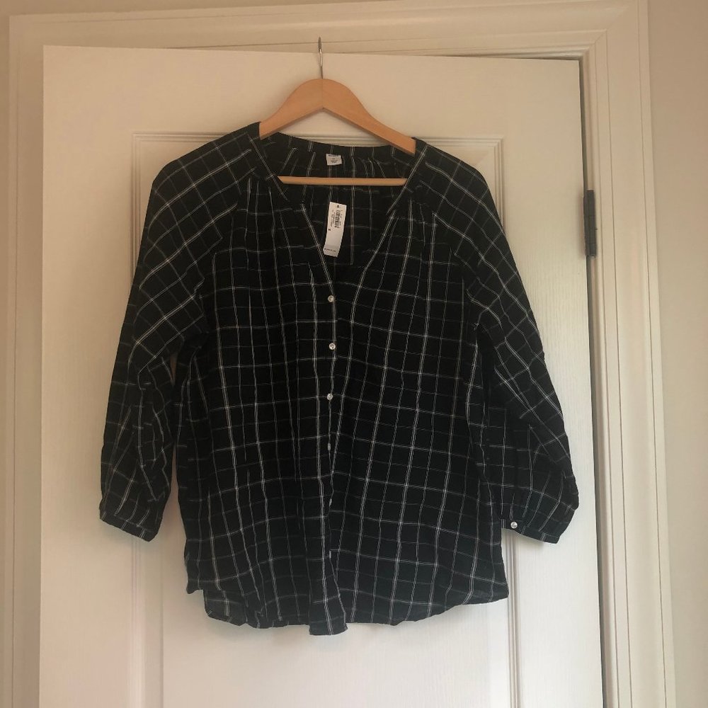 Plaid Old Navy Top